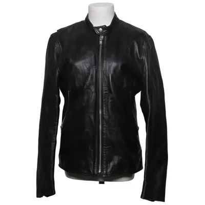 Bikerjack (Zwart) van BLK DNM Leer, Polyester