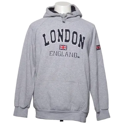 Hoodie (Gray) from G-Crown Cotton, Polyester
