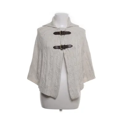 Cape (Beige) van Massimo Dutti Nylon, Wol, Viscose