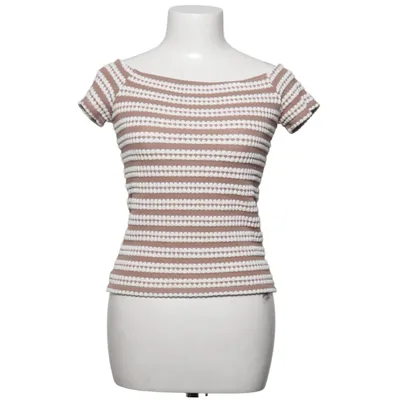 Topp (Brun, Vit) från Nelly Bomull, Elastan, Polyester