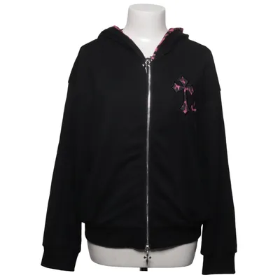 Capuchon sweater (Zwart, Roze) van Romwe Katoen, Polyester
