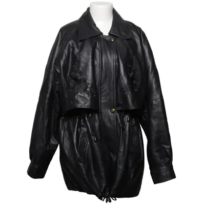 Leather jacket (Black) from Lilion
