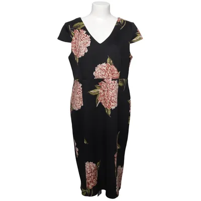 Kleid (Schwarz, Orange) von Dorothy Perkins Elasthan, Polyester