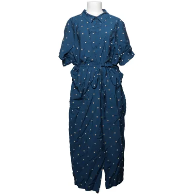 Blousejurk (Blauw, Meerkleurig) van Zizzi Polyamide, Viscose