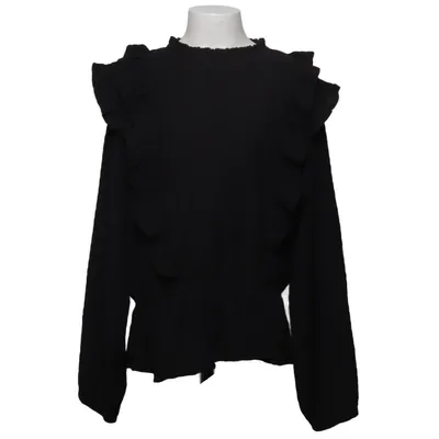Blus (Svart) från Lindex Kids Elastan, Polyester