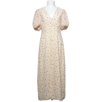 Maxikjole (Beige, Flerfarvet) fra Joelle Elastan, Polyester