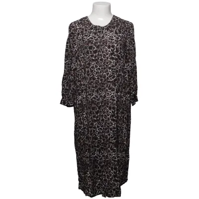 Jurk (Bruin, Wit, Grijs) van K & US Viscose