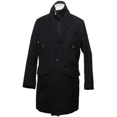 Coat (Gray) from Snoot Polyamide, Polyester, Wool
