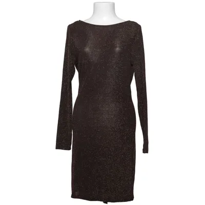 Kjole (Brun, Guld) fra Michael Kors Elastan, Metallfiber, Polyamid