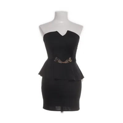 Cocktailjurk (Zwart) van Made in italy Katoen, Elastaan, Polyester