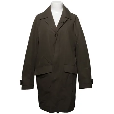 Regnfrakke (Grøn) fra Massimo Dutti Bomuld, Polyester