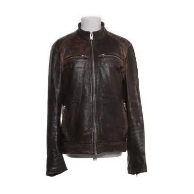 Leather jacket (Brown) from Rockandblue Leather, Fur, Polyester