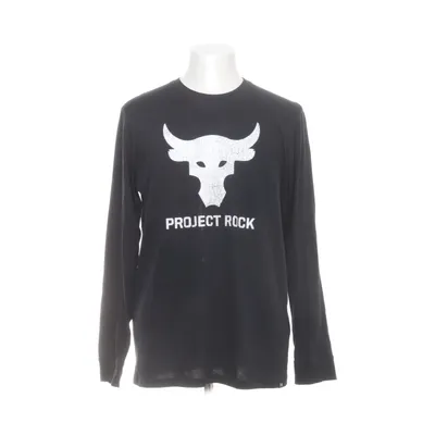 Långärmad t-shirt (Svart) från Under Armour Bomull, Polyester