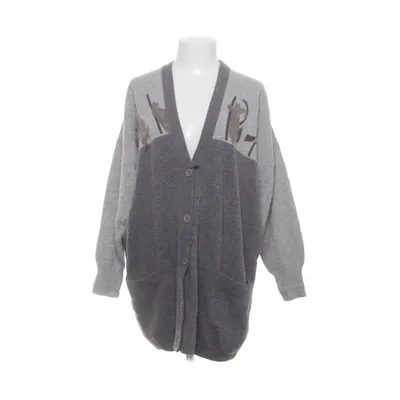 Kofta (Grå, Flerfärgad) från Poi by Krizia Angora, Polyamid, Ull