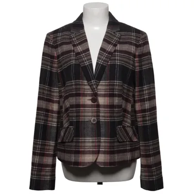 Blazer (Braun, Grau, Schwarz, Rot) von Comma Acetat, Polyamid, Polyester, Wolle