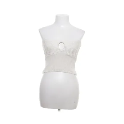 Top tube (Blanc) de Zara Coton, Élasthane, Polyamide, Polyester, Viscose