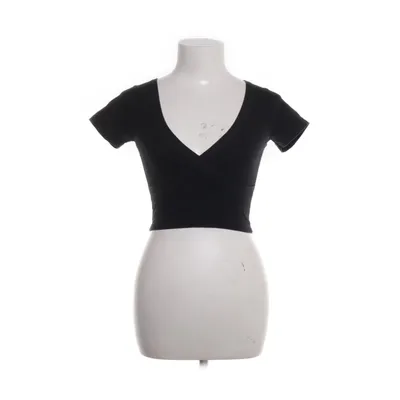 Crop top (Black) from Brandy Melville Cotton, Elastane