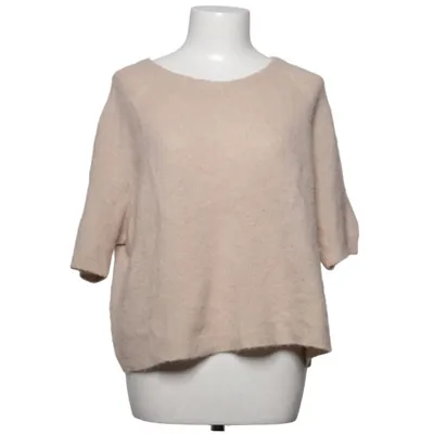 Sweater (Beige) fra Sarah Akryl, Alpacauld, Polyamid