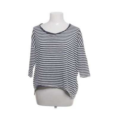 Långärmad t-shirt (Blå, Vit) från Zara Trafaluc