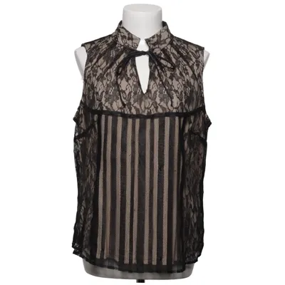 Top (Black, Beige) from Lane Bryant Polyester