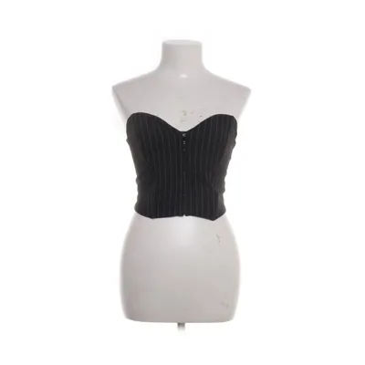 Korset (Zwart) van Bershka Elastaan, Polyester, Viscose