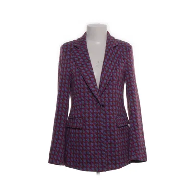 Blazer (Pink, Multicolored) from Just Mine Cotton, Elastane, Polyester