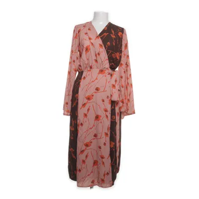 Wrap dress (Pink, Multicolored) from Lost Ink Polyester, Elastane