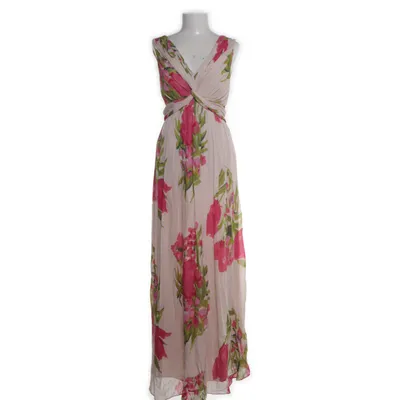 Långklänning (Beige, Flerfärgad) från Boden Polyester, Viskos