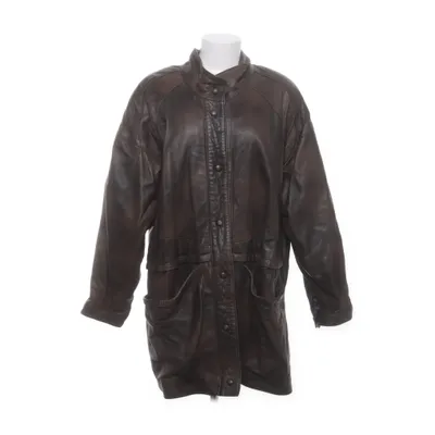 Veste en cuir (Marron) Cuir