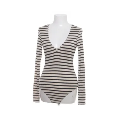 Body (Beige, Svart) från H&M Elastan, Viskos