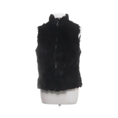 Pälsväst (Svart) från Hollies Stockholm Skinn, Polyester, Kaninpäls