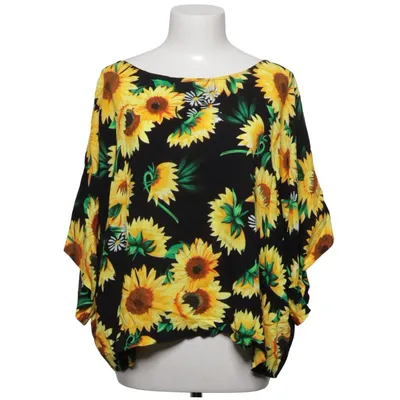 Top (Sort, Gul, Grøn) fra Shape Viscose