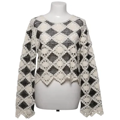 Sweater (Black, White) from Missguided Acrylic