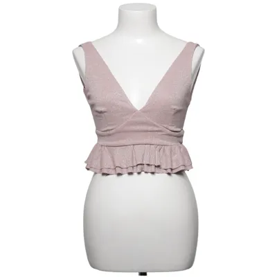 Peplum top (Roze) van Bershka Night Out Elastaan, Polyester