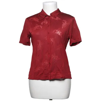 Chemise à manches courtes (Rouge) de United Colors of Benetton Polyester, Viscose