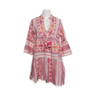 Dress (Pink, Multicolored) from Sumitra Cotton