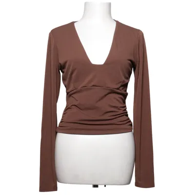 Top (Brown) from Bik Bok Elastane, Recycled polyester