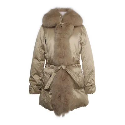Dunfrakke (Gul) fra Real Down Bomuld, Dun, Polyester