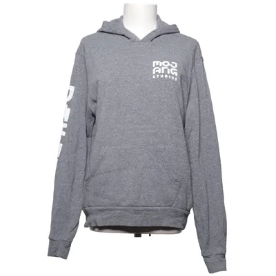 Hoodie (Gray, White) from Alternative Cotton, Polyester, Viscose