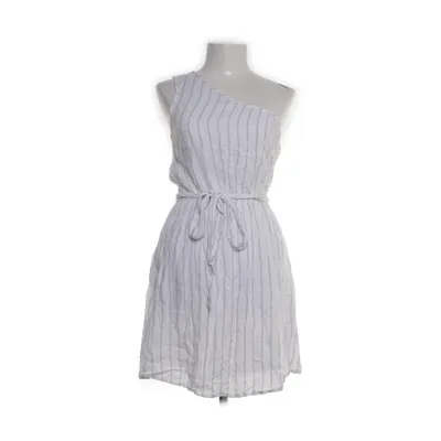 Dress (White, Gray) from Schanna x NA-KD Viscose