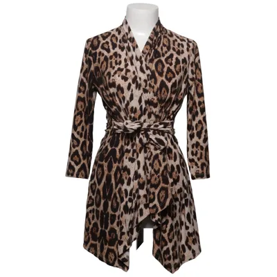 Omlottkofta (Beige, Svart, Brun) från Carmen Marc Valvo Elastan, Polyester
