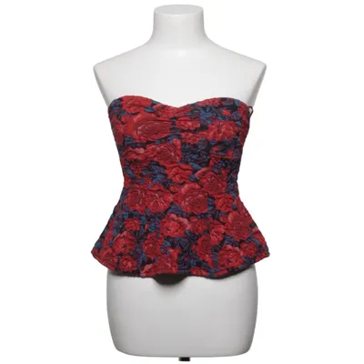 Tube top (Rood, Blauw, Zwart) van Gina Tricot Elastaan, Polyester, Viscose