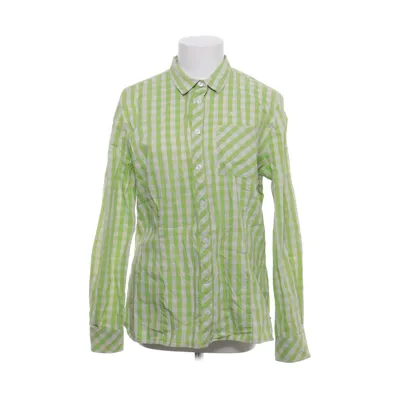 Chemise (Vert, Blanc) de Schöffel Coton, Élasthane, Polyamide