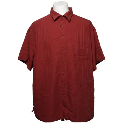 Korte mouwen shirt (Rood) van Merona Polyester, Viscose