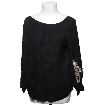 Blouse (Zwart, Meerkleurig) van Mos Mosh Cupro, Viscose