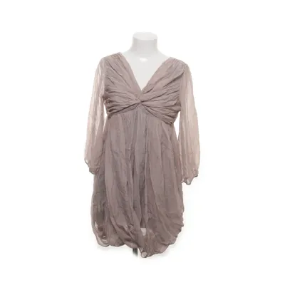 Dress (Beige) from Tonycohen Silk, Viscose