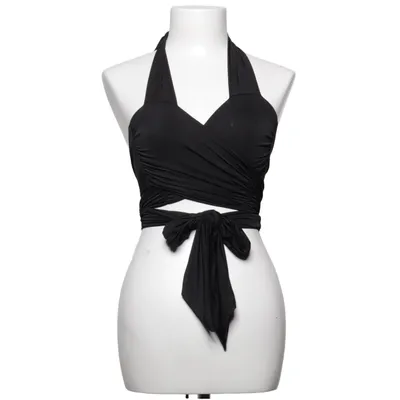 Halternecktopp (Svart) från Deusa Elastan, Polyester