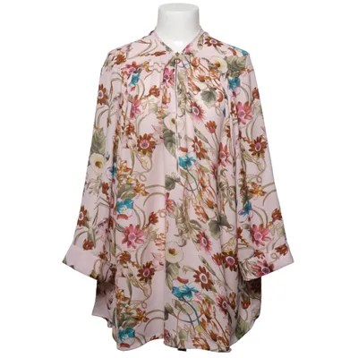 Blouse (Pink, Multicolored) from Plus Polyester