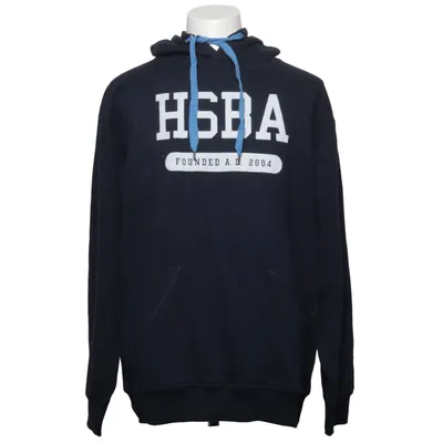 Huvtröja (Blå) från Premium Bomull, Polyester