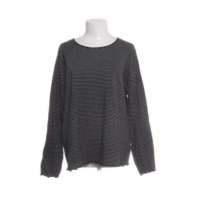 Langærmet t-shirt (Sort) fra XLNT by KappAhl Bomuld, Elastan